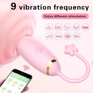 App <b>Remote</b> <b>Control</b> <b>Vibrator</b> Toy 9 Frequency Vibration G-Spot Clitoral Stimulator for <b>Vibrator</b> Masturbation Female Toy 100% - Product Image 2