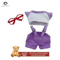 Teddy ISLAND – Peluches d'animaux en coton doux et mignonnes, conçues sur mesure, avec vêtements tendance, sous licence mondiale
