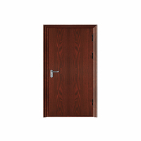 Puerta ignífuga de Metal de estilo acero Simple moderna de alta calidad hecha a medida para uso doméstico de Hotel venta directa de fábrica para Exterior
