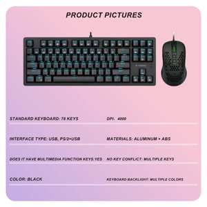 Ensemble d'ordinateur de bureau pour joueurs 2021 avec claviers et <span class=keywords><strong>souris</strong></span>, prix bas, stock disponible - Product Image 2