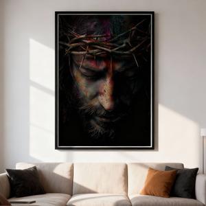 <span class=keywords><strong>Arte</strong></span> religiosa su misura della parete <span class=keywords><strong>cristiana</strong></span> della pittura decorativa di vetro religioso di gesus <span class=keywords><strong>arte</strong></span> per la decorazione domestica della chiesa all'ingrosso - Product Image 1