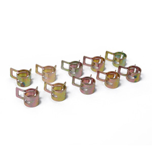 Hose Clamps 60pcs Set 6/<b>9</b>/10/12/14/15mm <b>Iron</b> For Car Hose Repair Replace - Product Image 4