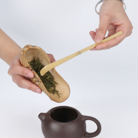 Fouet à thé Chasen en bambou moderne, écologique et fait main avec cuillère à matcha, accessoires de mixeur de qualité alimentaire