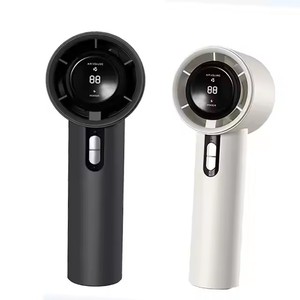 Mini ventilador Turbo recargable, ventilador de mano de compresa fría de alta velocidad, carga USB, Mini VENTILADOR DE PANTALLA portátil de 3000mAh para exteriores - Product Image 1