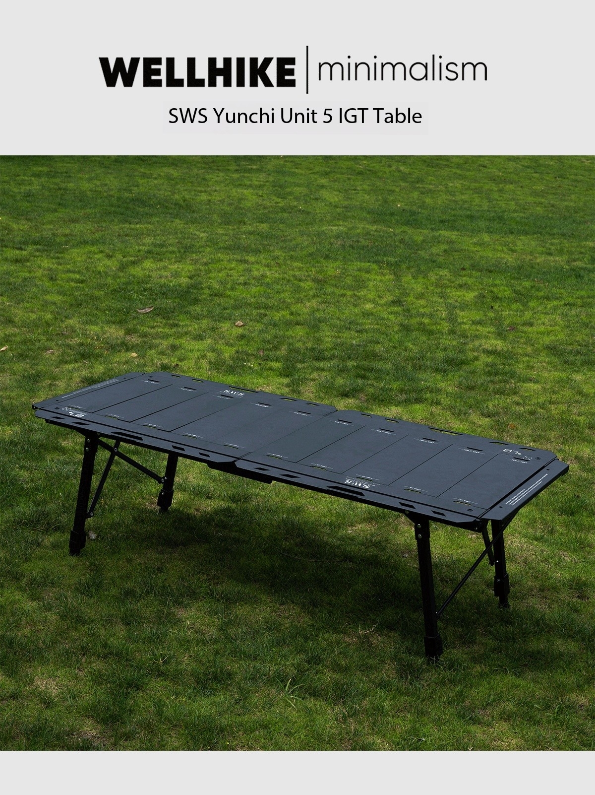 WELLHIKE Outdoor SWS 5 Unit IGT Camping Table Aluminum Alloy