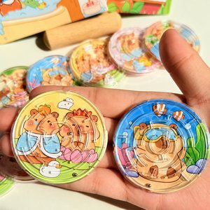 Wholesale Portable Plastic Bead Maze Walking Puzzle Balance Training Toy for Children Educational Gift - Product Image 6
