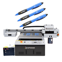 Impresora UV de escritorio de alta velocidad 6090 60x90 cm 6090 UV plana con cabezales de impresión Xp600/i3200/i1600