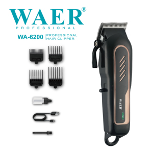 Cortadora de Pelo Eléctrica Inalámbrica WAER de Alta Calidad con Pantalla LED y Longitudes Ajustables para Barbería, Barba y Uso en Exteriores - Product Image 2