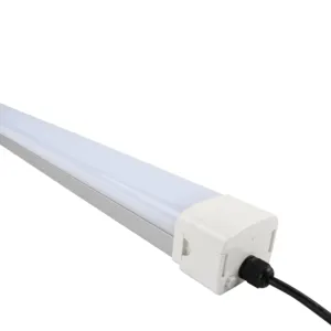 制造 IP65 4ft 40w 60w 可调防水 Led 板条夹具住宅 Led Triproof 光