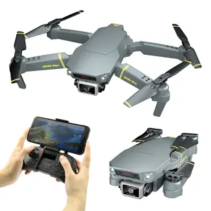 Dron Global Kecil GD89 Max 4K Nirkabel, Drone VR Vs F11 8S E525 Profesional dengan GPS Camra GPS 5G