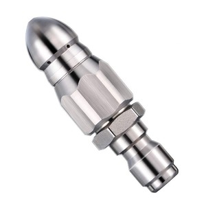 Stainless Steel High <b>Pressure</b> <b>Sprayer</b> Nozzle 56mm Length For Degreasing Cold Water Cleaning Medium Duty Cleaner Use - Product Image 1