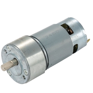 Dia 50Mm 12V 24Volt Mô-men Xoắn Cao DC Hướng Thúc Đẩy Động Cơ Với Vòng Kim Loại Hộp Số Reductions Cho Cà Phê grinter Máy Bán Hàng Tự Động - Product Image 4