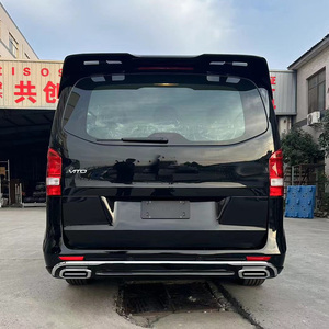 Kit carrosserie W447 Vito V300 Style : Pare-chocs, Ailes, Lame arrière, Phares, Feux arrière, Calandre, Capot pour <span class=keywords><strong>Mercedes</strong></span> <span class=keywords><strong>Benz</strong></span> W639 <span class=keywords><strong>Viano</strong></span> 2003-2016 - Product Image 4