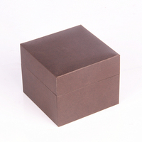 Boîtes en papier carrées personnalisées avec logo, boîte de rangement pour montres de luxe, boîte cadeau pour montre et bracelet, boîte à coussinets