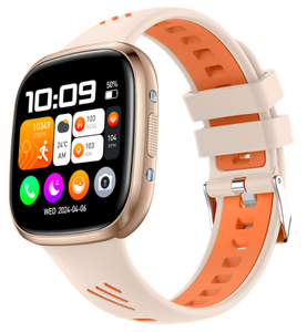 Reloj Inteligente HW003 con Pantalla Cuadrada AMOLED de 1.83 Pulgadas, 240 mAh, Económico, Deportivo, con Recordatorio de <span class=keywords><strong>Tareas</strong></span> y Detección de Salud - Product Image 1