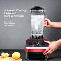 Elektrische stille 2-in-1 keuken foodprocessor, fruitpers, vleesblender, kruidenmolen, waterdichte uitvoering, smoothie, batterij
