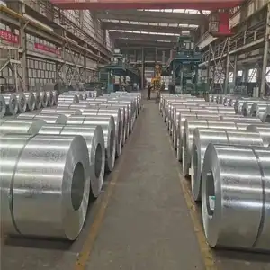 Fabbrica di acciaio vendita 1.2mm GI zincato in acciaio bobina materiale da costruzione di zinco caldino vari taglio saldatura punzonatura