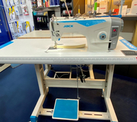 Nouvelle machine à coudre industrielle Jack F5 à point noué simple avec coupe-fil, machines à coudre pour vêtements