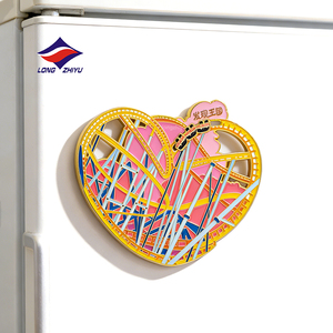 Imán para Refrigerador de Aleación de Zinc con Logotipo Personalizado, Fabricación Directa de Fábrica Longzhiyu con 20 Años de Experiencia, Regalos Promocionales Empresariales - Product Image 5