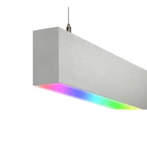 светодиодные огни honda beat Suppliers-Подвесные алюминиевые Сменные гимнастические светильники project, барная лампа RGB, волшебный светодиодный линейный светильник для клуба, ресторана