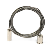 Kits de système accrochants de câble de suspension de câble métallique de plafond d'acier inoxydable pour le feu de position