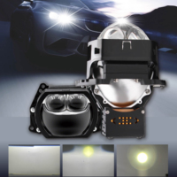 Projecteur de phare universel LED G5 double lentille laser directe 3 pouces avec 6500K 75W IP68 étanche 8000 lumens 12V