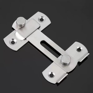 Stainless Steel Surface Mounted Latch Keyless Pet Door <b>Lock</b> Minimalist Design Durable Brushed Finish Furniture <b>Lock</b> Type A Pin - Product Image 1