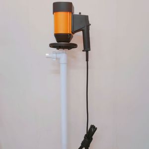 Bomba de Tambor Eléctrica Industrial de 800W para Líquidos Químicos, Bomba de Tambor de PVDF para <span class=keywords><strong>Alcohol</strong></span> Bencílico, Benzoato de Etilo - Product Image 3