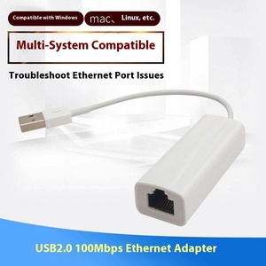 USB2.0 100m có dây Card mạng với PVC áo khoác của nhà sản xuất trình điều khiển của-Miễn phí USB để RJ-45 bên ngoài Mạng <span class=keywords><strong>Adapter</strong></span> Cáp dữ liệu - Product Image 4