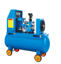 <b>Small</b> Piston Oil-Free Mini Portable Air Cooled Compressor <b>Pump</b> With 220V/380V and 8 Bar for Woodworking Portable Air Compressor - Product Image 3