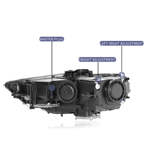 Ensemble <span class=keywords><strong>de</strong></span> phares JUSHUN pour Audi A3 S3 2013-2016 Phares à LED Clignotants <span class=keywords><strong>Feux</strong></span> <span class=keywords><strong>de</strong></span> jour - Product Image 5