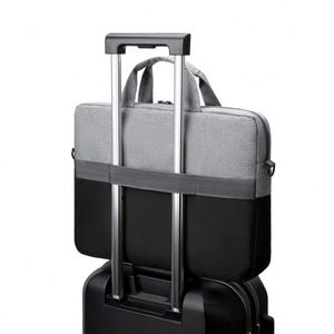 Sac pour <span class=keywords><strong>ordinateur</strong></span> <span class=keywords><strong>portable</strong></span> avec logo personnalisé, en nylon imperméable, fin, pour bureau, sac messager, sac fourre-tout. Sacs pour ordinateurs portables - Product Image 4