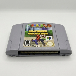 เกมย้อนยุคสำหรับ <span class=keywords><strong>Super</strong></span> 64 แบบเล่นหลายคนบนหน้าจอแยกส่วน ตลับเกม N64 - Product Image 1