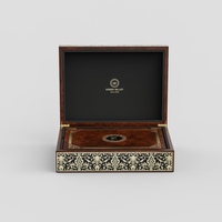 Scatole in Legno per Profumi Stile Arabo in MDF di Alta Qualità, Confezione Regalo in Fibra di Legno Hoyun Cina