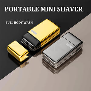 Mini rasoir électrique étanche IPX6 pour hommes tondeuse à barbe avec double lames flottantes type-c rasoir domestique rechargeable - Product Image 5