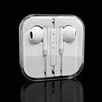 Penjualan Terbaik earphone berkabel 3.5mm Headset Gaming In-ear dengan headphone mikrofon dan kontrol Volume untuk ponsel