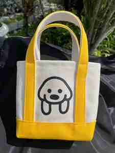 Mini Tote <b>Bag</b> Organic Reusable Foldable Custom Design Printed Cotton Canvas Tote <b>Bag</b> Cartoon Shopping <b>Bag</b> with Logo - Product Image 2