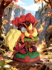 Figura de Juguete Original Funism Poke Enjoy Eevee V3, Caja Sorpresa, Figuras de Anime, Modelo Coleccionable - Product Image 4