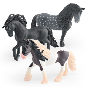 Lelewu simule un modèle de cheval animal sauvage jouet d'affichage d'étalon Mayenk andalou - Product Image 1