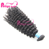 Beli Semua Ekstensi Rambut Online di Situs India, Virgin Hair Boutique, Rambut Keriting Tebal 100% Mentah Tanpa Proses, Grade 14A, Rambut Kuil India