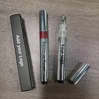 Marque privée Brillant à lèvres longue durée Effet élevé Vitamine E Acide hyaluronique Lèvres plus dodues Vegan Clear Multi Tube Lip Glow Oil