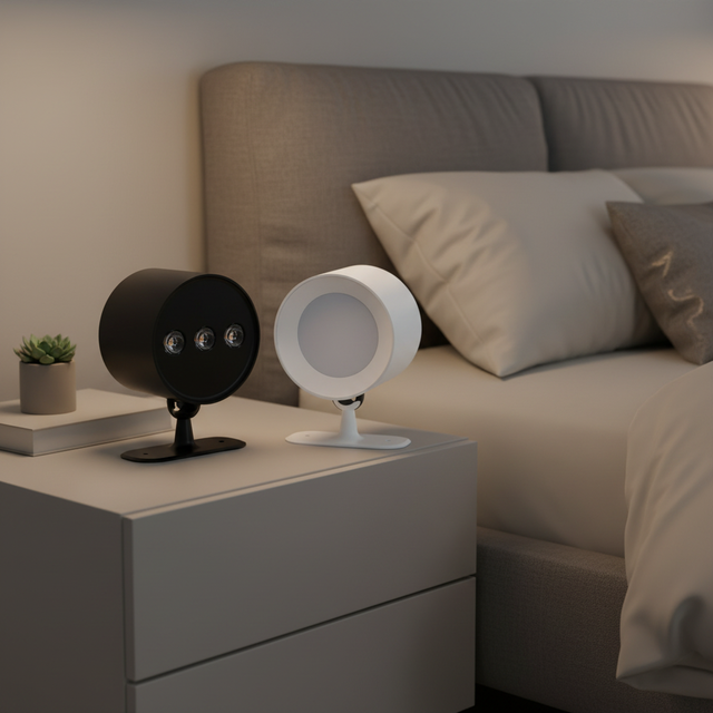 15 Color LED Night Light Remote Control Mini PC Spotlight Magnetic Charging Hill Modern Design Style for Home Cat Eye Effect