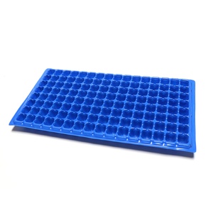 Plateau de semis en plastique professionnel <span class=keywords><strong>pour</strong></span> l'agriculture en gros en Chine, <span class=keywords><strong>pour</strong></span> les légumes et les fleurs en serre - Product Image 1