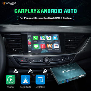 Ewaygps Livraison Gratuite Garantie 2 Ans Navigation Voiture Lien Carplay Android Auto Adaptateur avec GPS pour Peugeot Citroën - Product Image 1