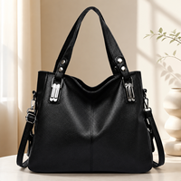Sac à bandoulière pour femme, sac de créateur grande capacité en cuir PU grain litchi, sac à main tendance pour femme, vente en gros OEM ODM 20 pièces
