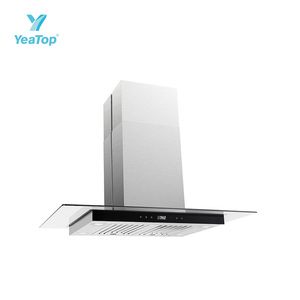 Campana Extractora <span class=keywords><strong>de</strong></span> <span class=keywords><strong>Cocina</strong></span> Inteligente <span class=keywords><strong>de</strong></span> Acero Inoxidable con <span class=keywords><strong>Doble</strong></span> Control, Estilo Isla Europea, para el Hogar, Venta Caliente <span class=keywords><strong>de</strong></span> Fábrica - Product Image 1