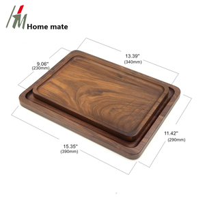 <strong>Black</strong> Walnut <strong>Black</strong> Walnut 13.4 X 9 Inches Rectangular Wood <strong>Serving</strong> <strong>Trays</strong> - Product Image 3