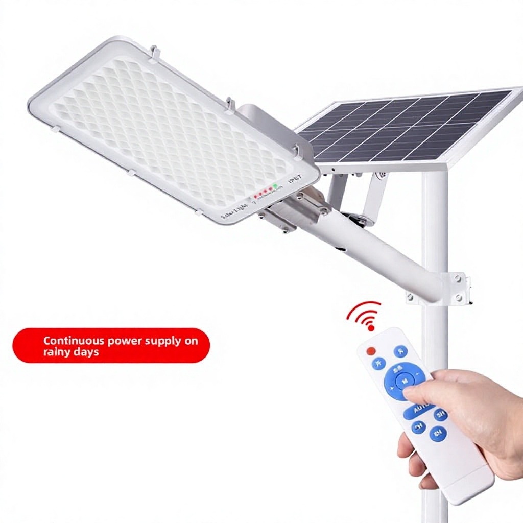 New Style Solar IP67 LED Outdoor Street Light Waterproof Ultra-Bright High-Power Courtyard & Rural Road Lighting Lamp