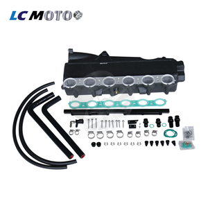 CNC Billet Endtank MAX CORE Gen <span class=keywords><strong>2</strong></span> B58 Charge air Cooler Intake Manifold untuk M340i G20 G29 A90 3.0T 2020+ Tidak Cocok untuk 48V - Product Image 2