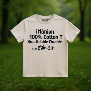 T-Shirt Unisex 210GSM 100% Cotone, Casual con Stampa DTF, Traspirante e Resistente, Maglietta da Uomo - Product Image 3